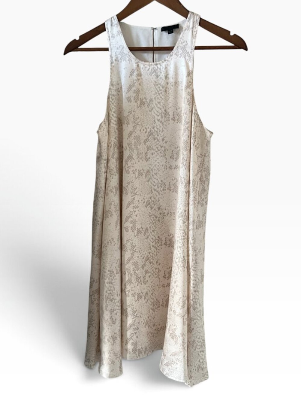 ATM Snake Print Silk Mini Dress Size XS